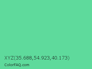 XYZ 35.688,54.923,40.173 Color Image