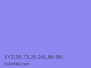 XYZ 35.73,29.241,86.98 Color Image