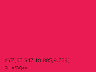 XYZ 35.847,18.885,9.739 Color Image