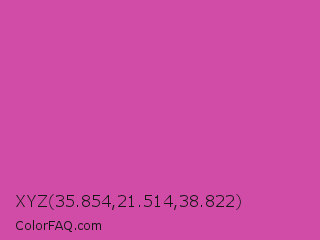 XYZ 35.854,21.514,38.822 Color Image