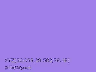 XYZ 36.038,28.582,78.48 Color Image