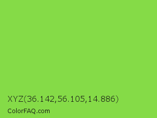 XYZ 36.142,56.105,14.886 Color Image