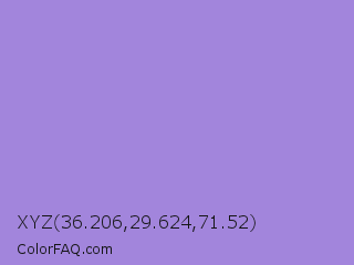 XYZ 36.206,29.624,71.52 Color Image