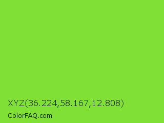 XYZ 36.224,58.167,12.808 Color Image