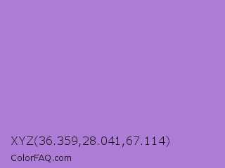 XYZ 36.359,28.041,67.114 Color Image