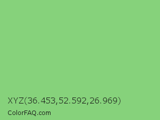 XYZ 36.453,52.592,26.969 Color Image