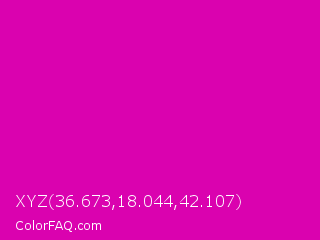 XYZ 36.673,18.044,42.107 Color Image