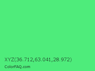 XYZ 36.712,63.041,28.972 Color Image