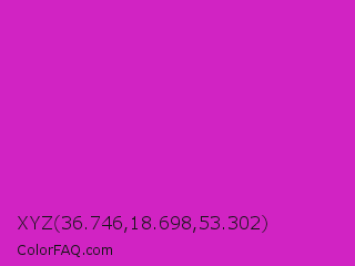 XYZ 36.746,18.698,53.302 Color Image