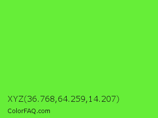 XYZ 36.768,64.259,14.207 Color Image