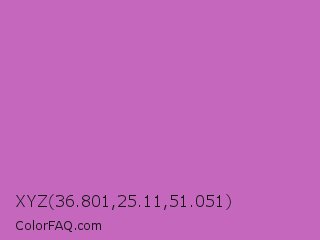 XYZ 36.801,25.11,51.051 Color Image
