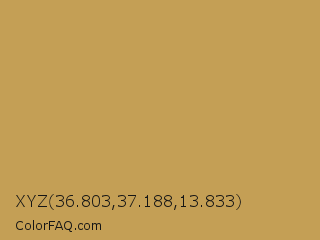 XYZ 36.803,37.188,13.833 Color Image
