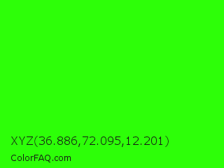 XYZ 36.886,72.095,12.201 Color Image