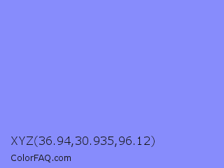 XYZ 36.94,30.935,96.12 Color Image