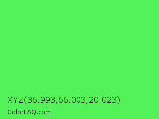 XYZ 36.993,66.003,20.023 Color Image