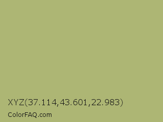 XYZ 37.114,43.601,22.983 Color Image