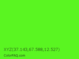 XYZ 37.143,67.588,12.527 Color Image