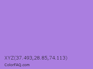 XYZ 37.493,28.85,74.113 Color Image