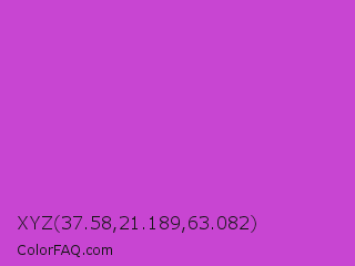 XYZ 37.58,21.189,63.082 Color Image