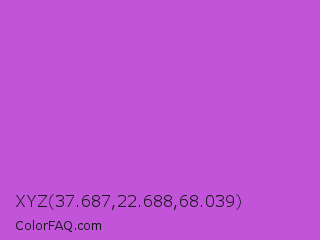 XYZ 37.687,22.688,68.039 Color Image