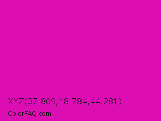 XYZ 37.809,18.784,44.281 Color Image