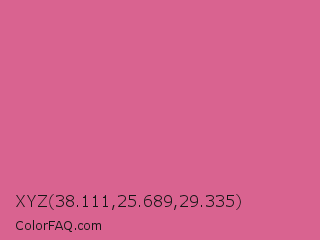 XYZ 38.111,25.689,29.335 Color Image