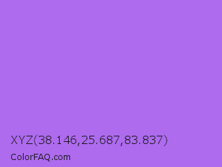 XYZ 38.146,25.687,83.837 Color Image