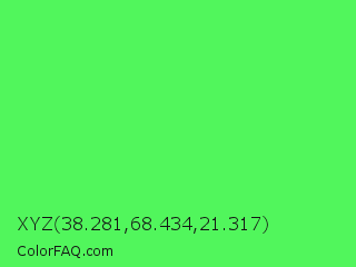 XYZ 38.281,68.434,21.317 Color Image