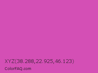 XYZ 38.288,22.925,46.123 Color Image