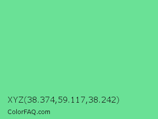 XYZ 38.374,59.117,38.242 Color Image