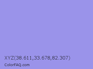 XYZ 38.611,33.678,82.307 Color Image