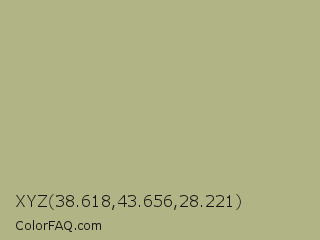 XYZ 38.618,43.656,28.221 Color Image
