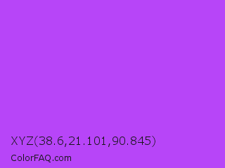 XYZ 38.6,21.101,90.845 Color Image