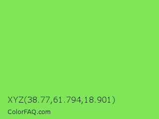 XYZ 38.77,61.794,18.901 Color Image