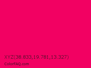 XYZ 38.833,19.781,13.327 Color Image
