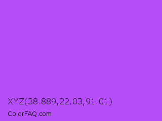 XYZ 38.889,22.03,91.01 Color Image