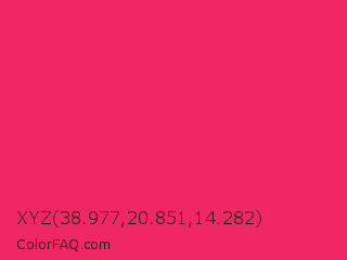 XYZ 38.977,20.851,14.282 Color Image