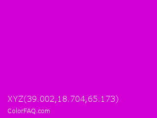 XYZ 39.002,18.704,65.173 Color Image