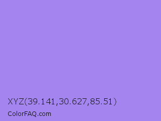 XYZ 39.141,30.627,85.51 Color Image