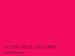 XYZ 39.193,20.139,12.888 Color Image