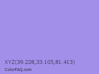 XYZ 39.228,33.105,81.413 Color Image