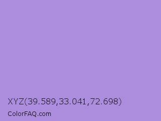 XYZ 39.589,33.041,72.698 Color Image