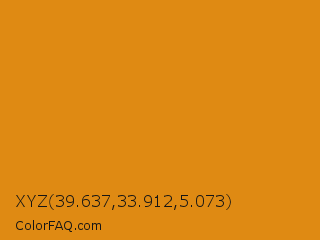 XYZ 39.637,33.912,5.073 Color Image