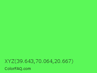 XYZ 39.643,70.064,20.667 Color Image