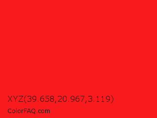 XYZ 39.658,20.967,3.119 Color Image