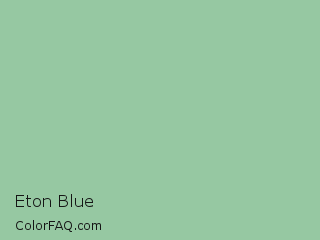 XYZ 39.754,50.401,41.816 Eton Blue Color Image