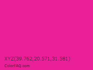 XYZ 39.762,20.571,31.581 Color Image