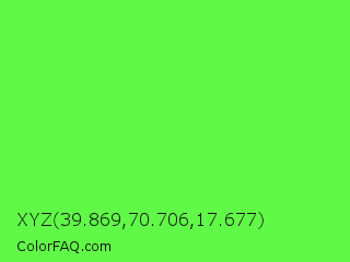 XYZ 39.869,70.706,17.677 Color Image