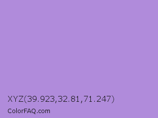 XYZ 39.923,32.81,71.247 Color Image