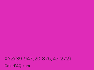 XYZ 39.947,20.876,47.272 Color Image